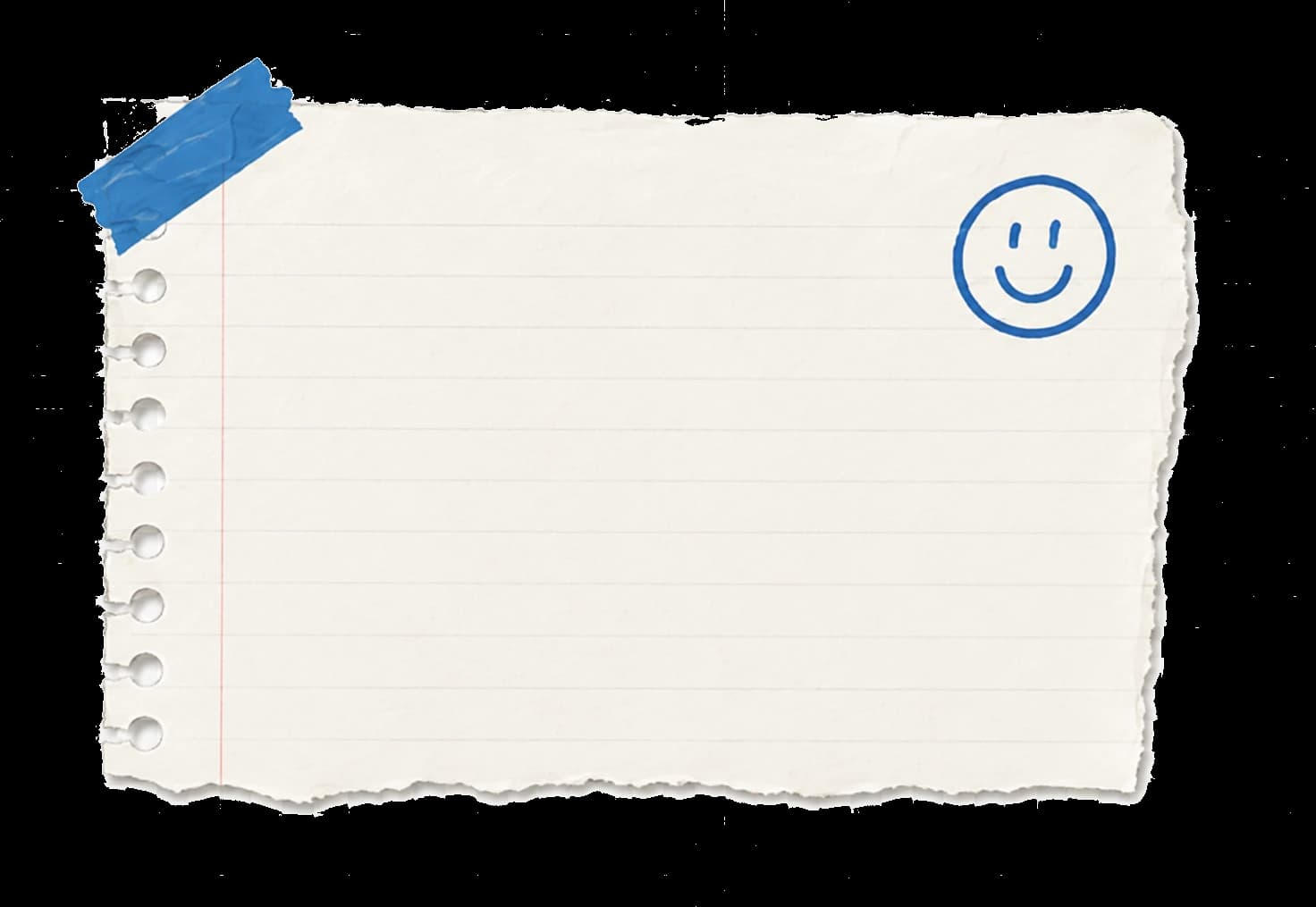 Handwritten note reading we're into websites that work