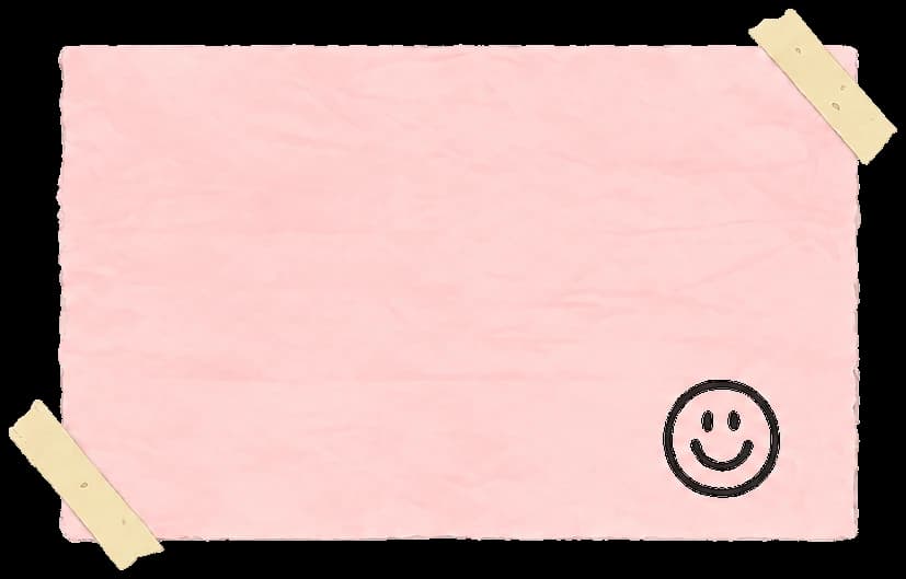 Hand-drawn website help note