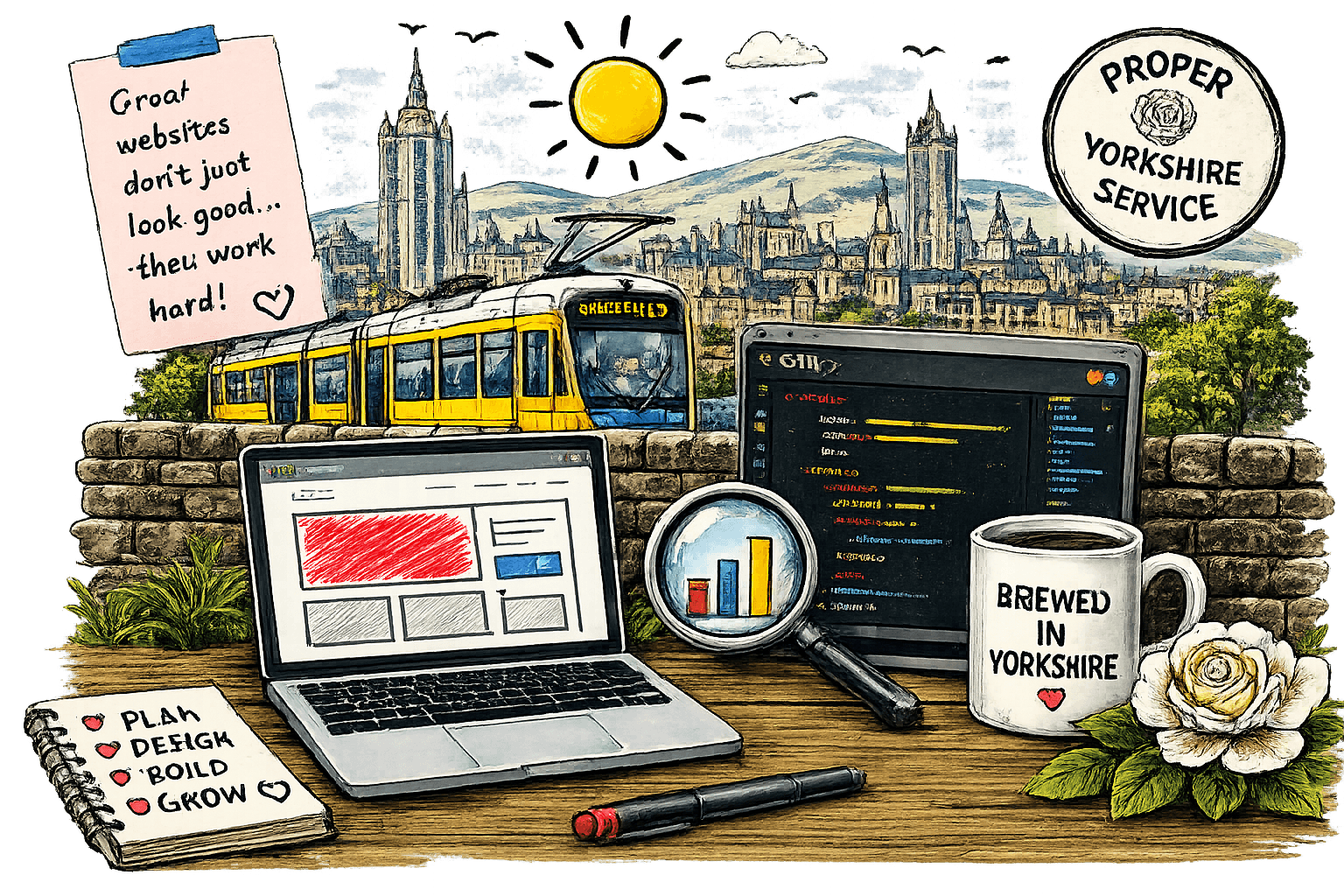 Services illustration