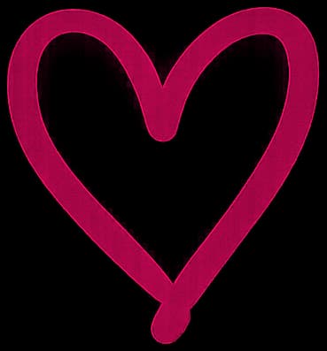 Hand-drawn heart